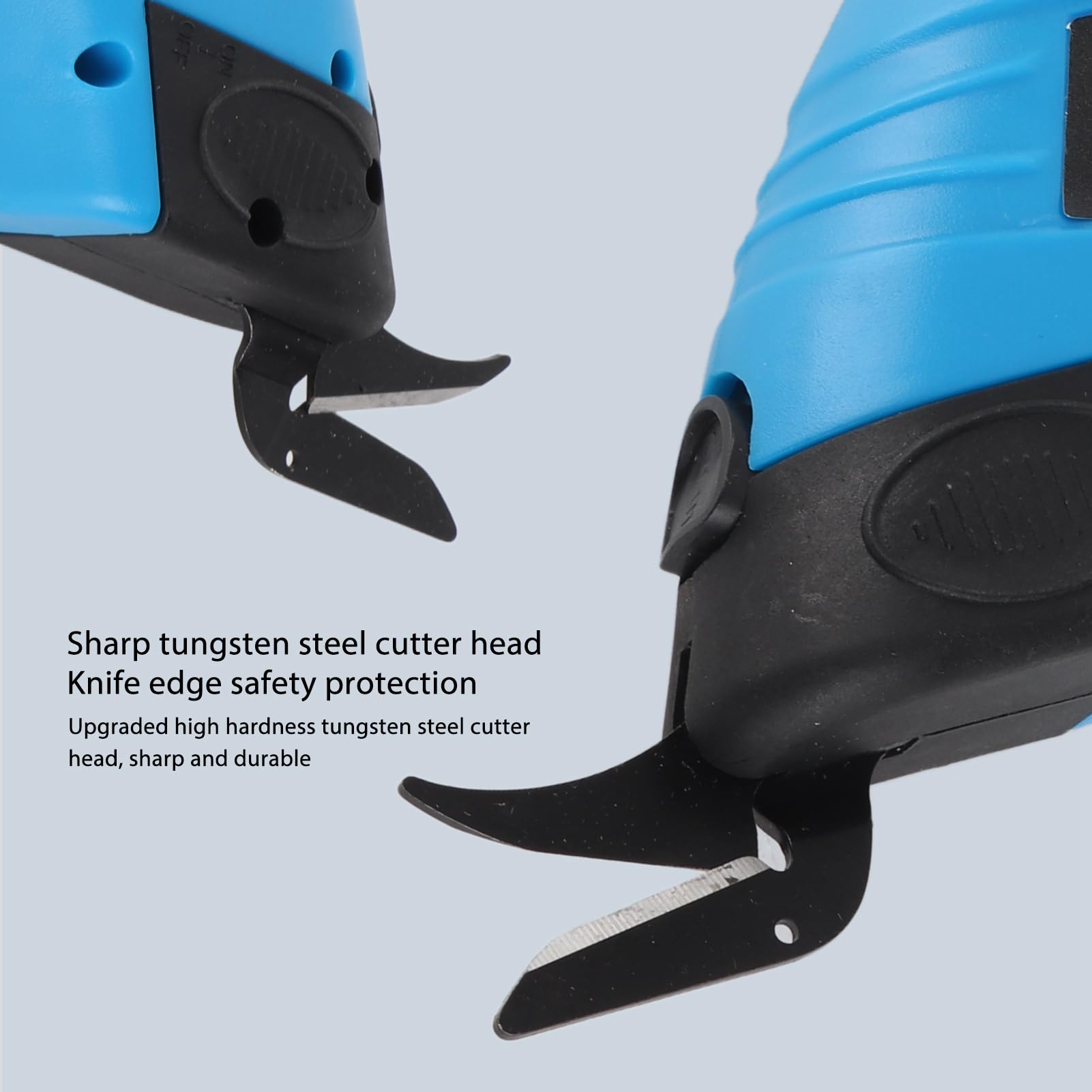 Cordless Electric Scissors - Rechargeable Fabric Scissors for Cutting Fabrics, Carpets, Soft Leather & Cardboard | Perfect for Sewing, Crafting & DIY Projects