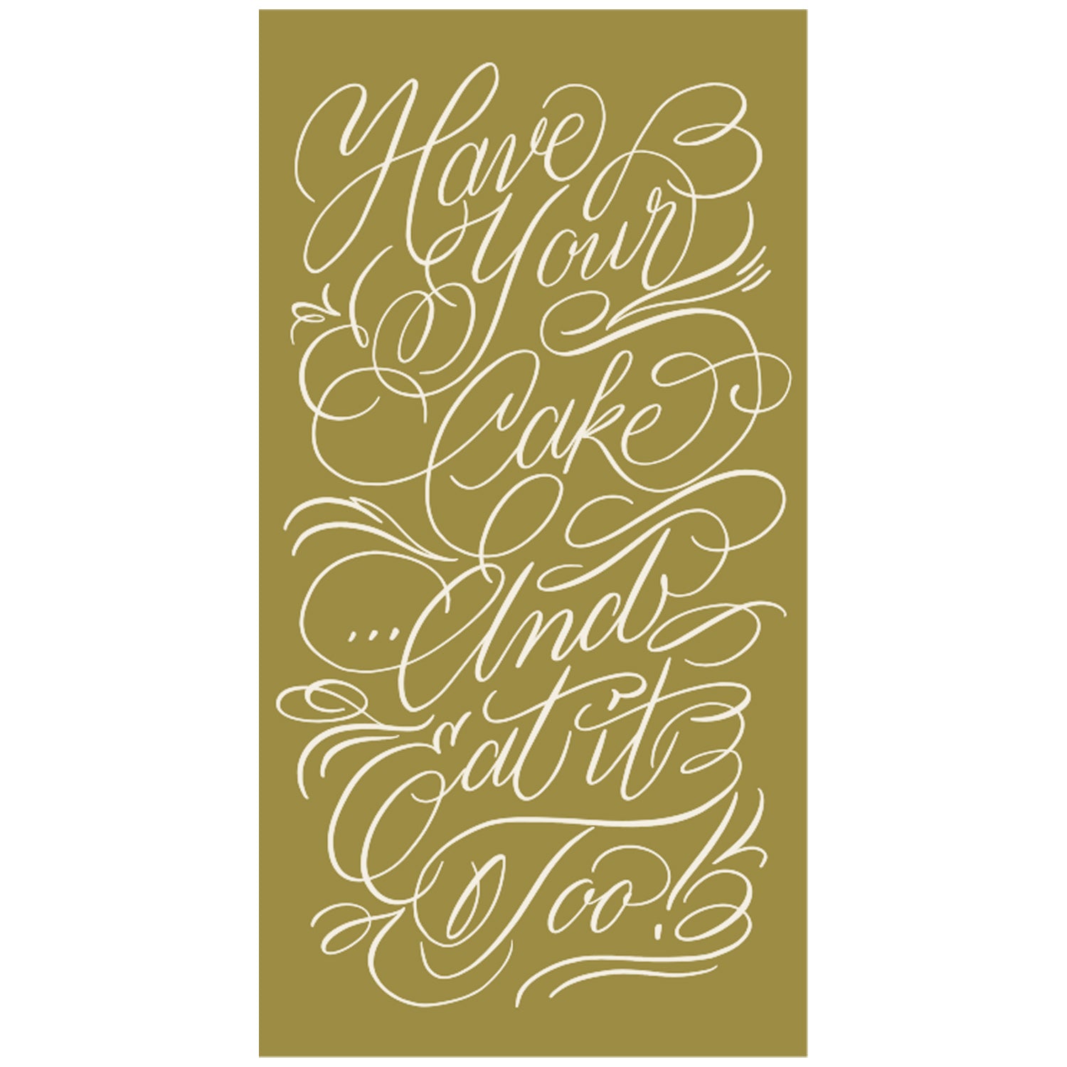 Elegant Have Your Cake Guest Napkins - Premium Disposable Napkins for Weddings, Parties & Special Events
