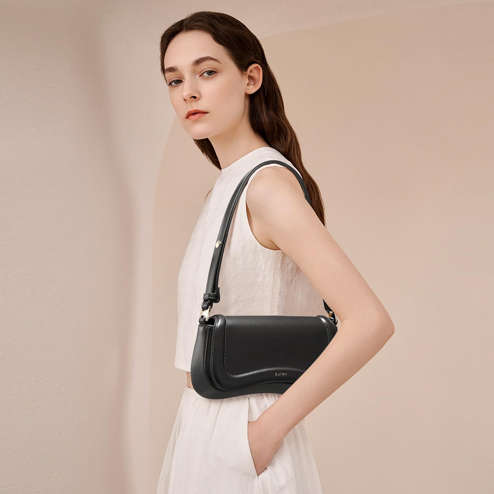 Trendy Keyli Small Shoulder Bag for Women - Waterproof Leather Crossbody Purse, Clutch & Tote Designer Handbag | Perfect for Work, Travel & Everyday Use
