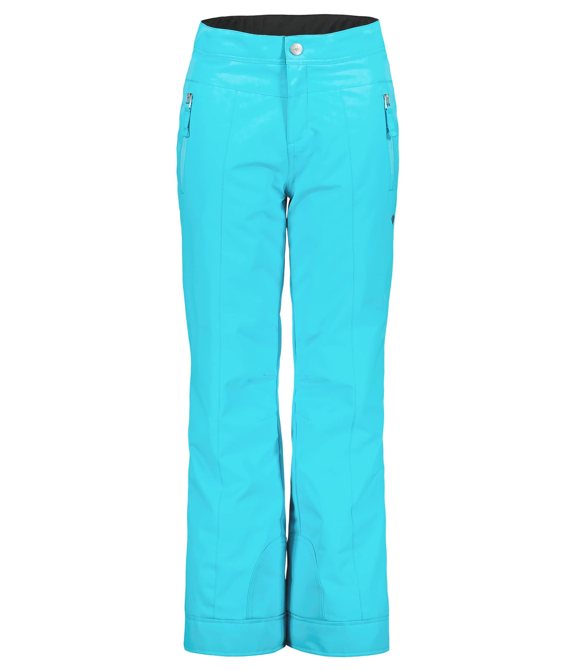 Obermeyer Girls Brooke Waterproof Snow Pants for Kids - Co Sky LG (Size 14-16 Big Kid) | Warm Winter Ski Pants for Girls Snowboarding & Outdoor Activities