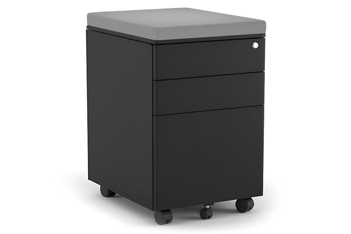 Mobile Pedestal with Filing Drawers - Heavy Duty Metal Office File Cabinet on Wheels - Perfect for Home Office, Classroom, or Workspace Organization