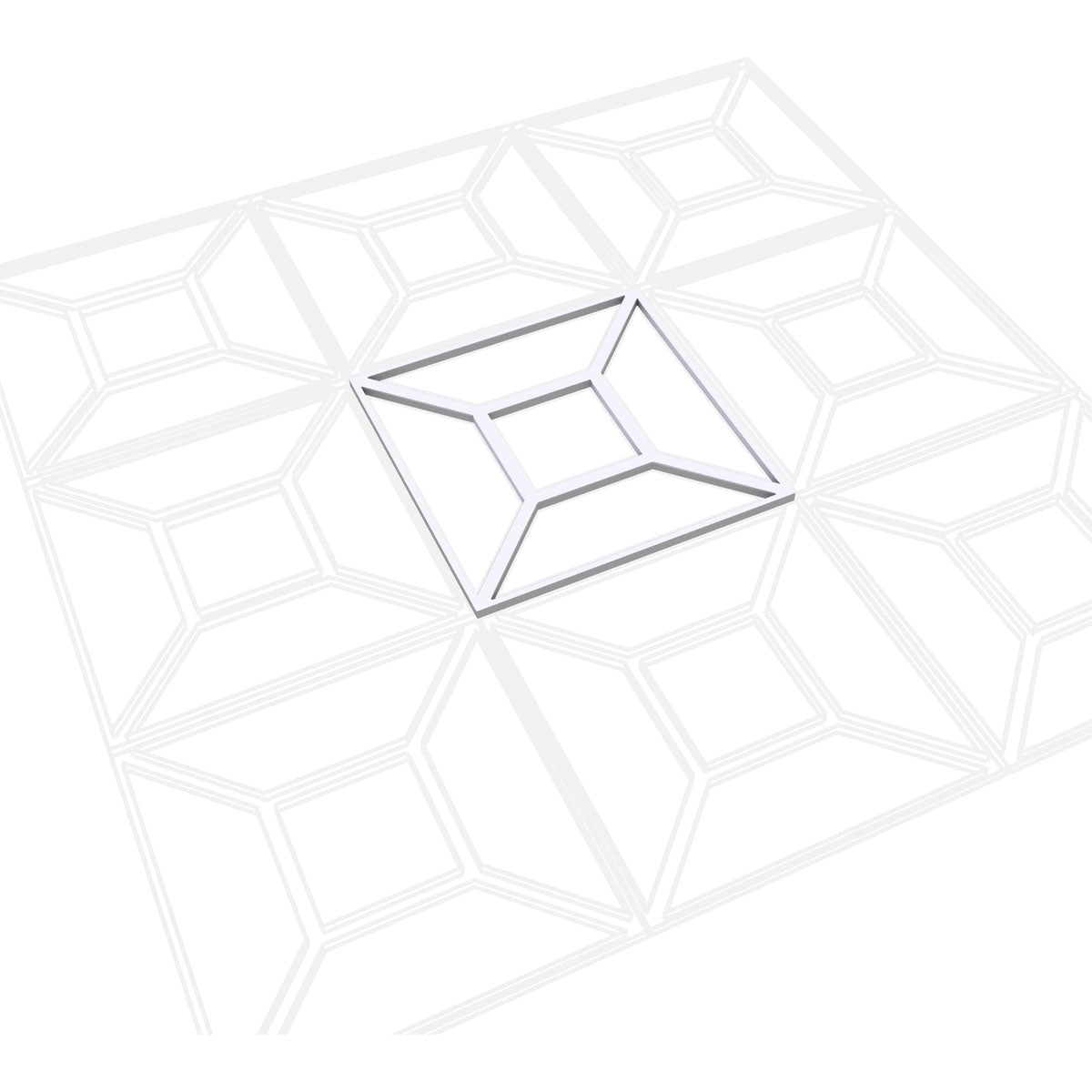 Marion Decorative Fretwork Wall Panels - Laser Cut Wooden Room Dividers & Home Decor for Living Room, Bedroom, Office - Perfect for Modern Interior Design & Space Partitioning