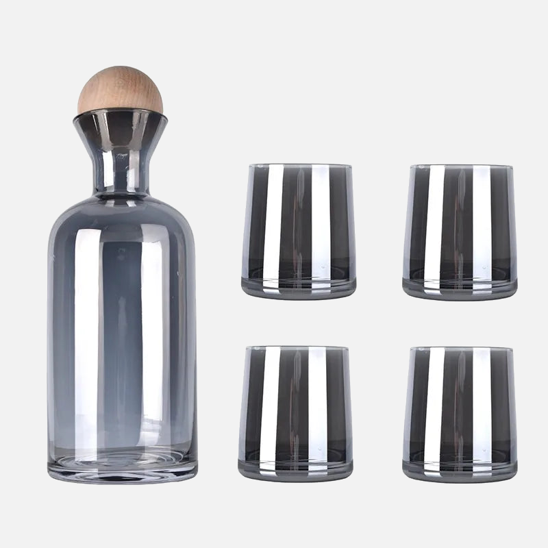 Premium Crystal Drinkware Set - Elegant Glassware for Wine, Cocktails & Water - Perfect for Parties, Weddings & Home Entertaining
