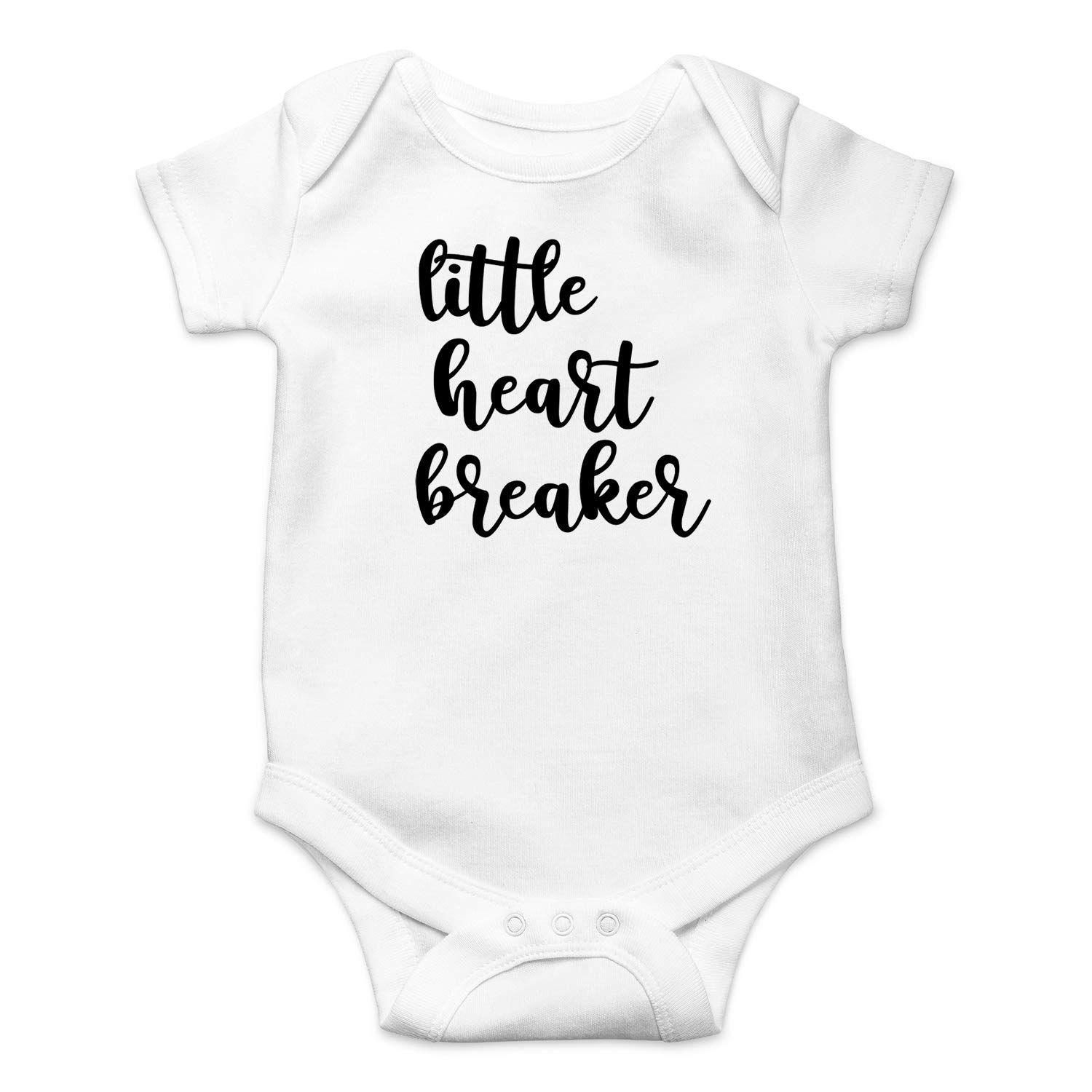 Little Heart Breaker - Funny Baby Bodysuit for Boys & Girls | Newborn Essentials | Cute Infant Outfit for Photos, Parties & Everyday Wear