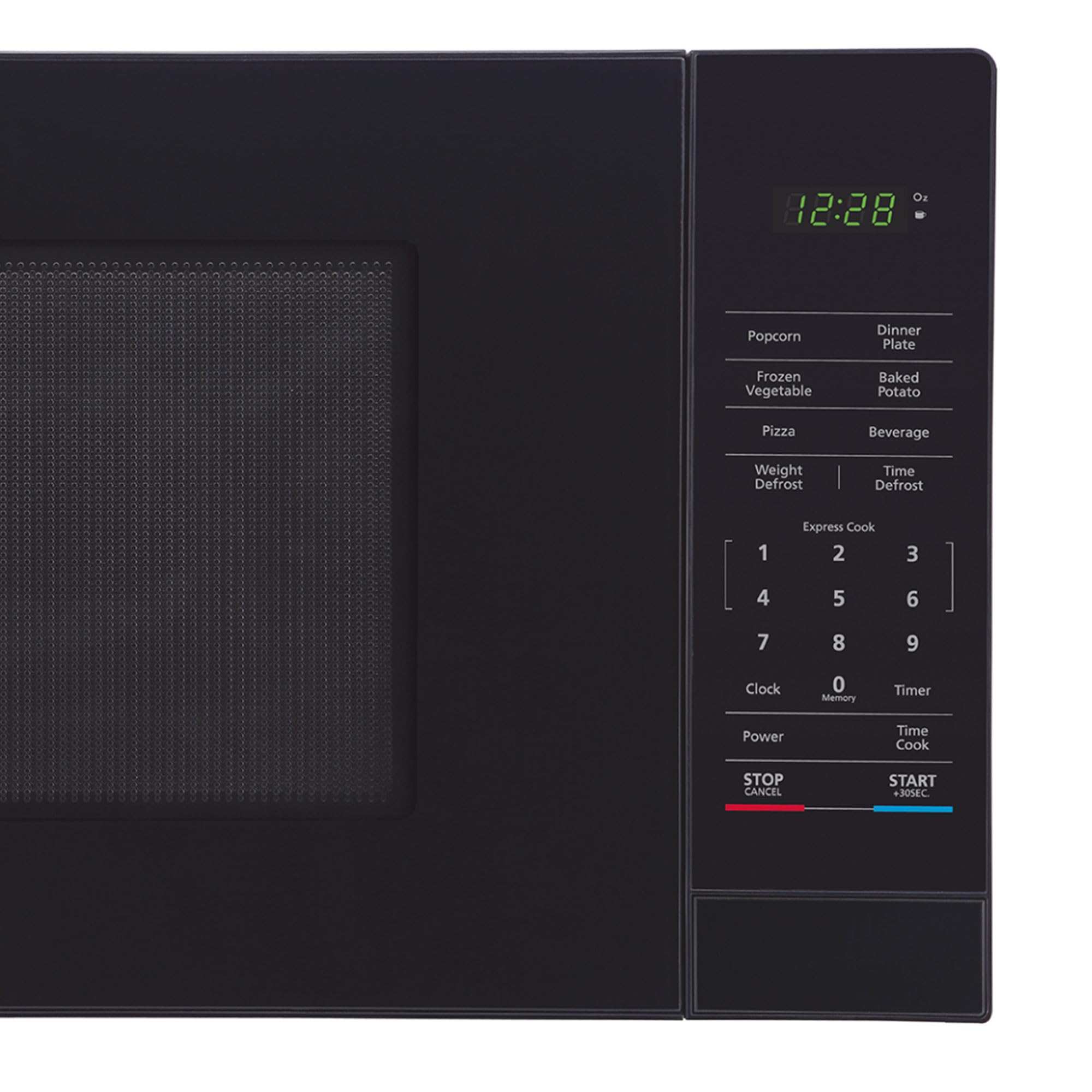 Magic Chef Countertop Microwave Oven - 1000W Compact 1.1 Cu Ft Small Microwave with 10 Power Levels - Perfect for Dorms, Apartments & Small Kitchens - Black