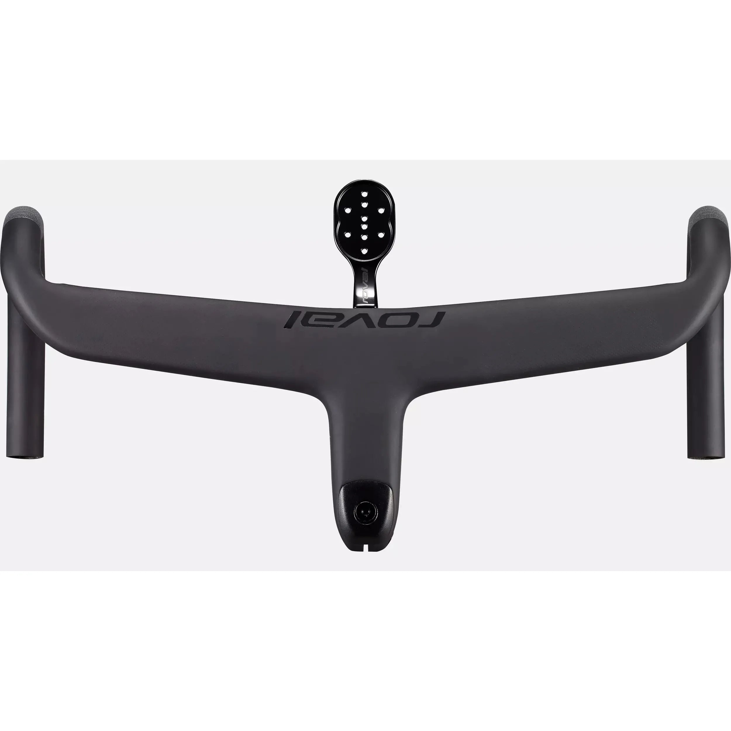 Roval Rapide Cockpit Handlebars with Integrated Stem - Lightweight Carbon Fiber Road Bike Handlebar for Aerodynamic Performance | Perfect for Competitive Cycling & Triathlon Racing