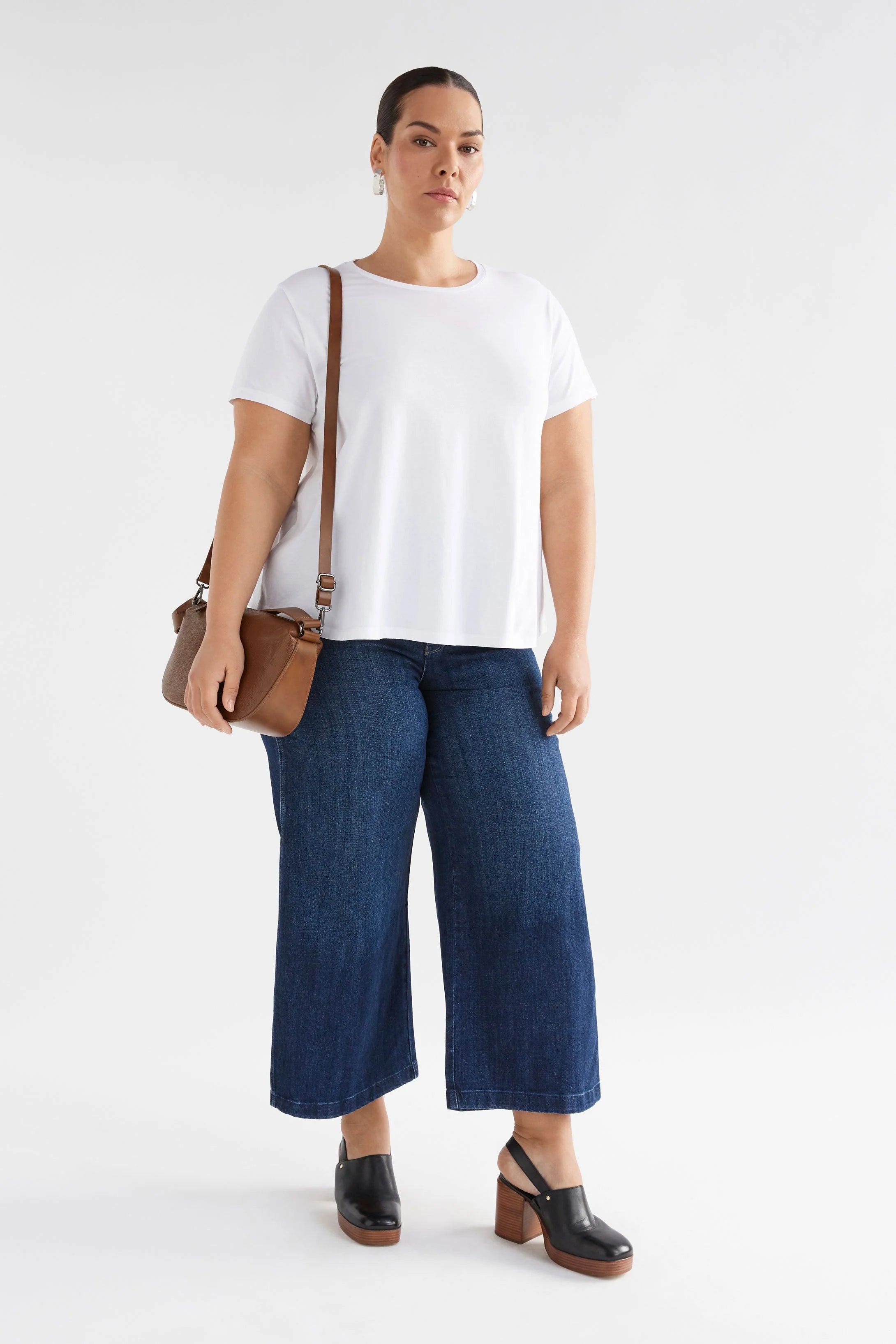 Elk A Line Tee - Women's Flattering Casual T-Shirt for Everyday Wear | Perfect for Work, Weekend & Travel Outfits