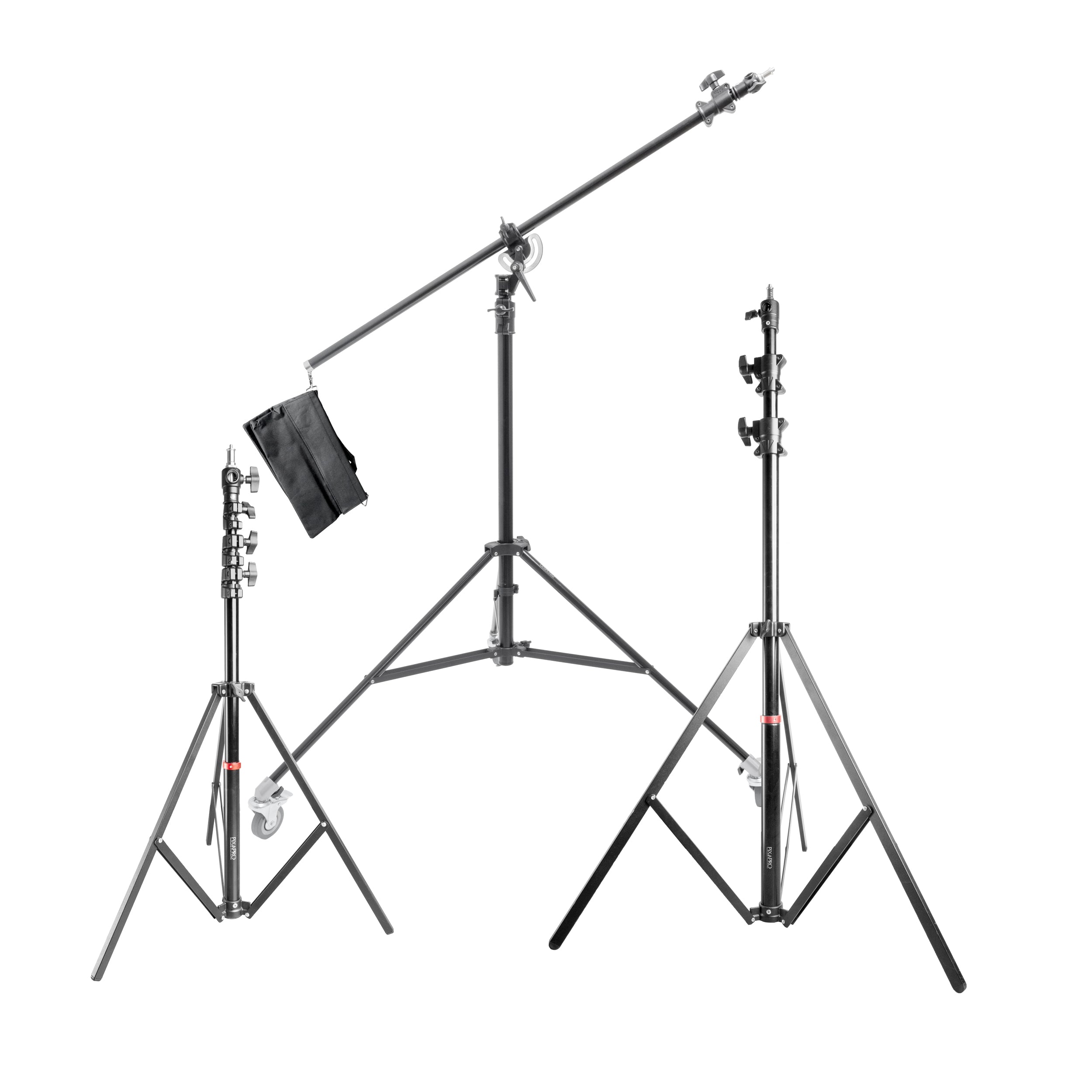 Professional Studio Light Stand Equipment Bundle for Photography & Videography - Fast Setup, Durable & Adjustable for YouTube, TikTok & Live Streaming