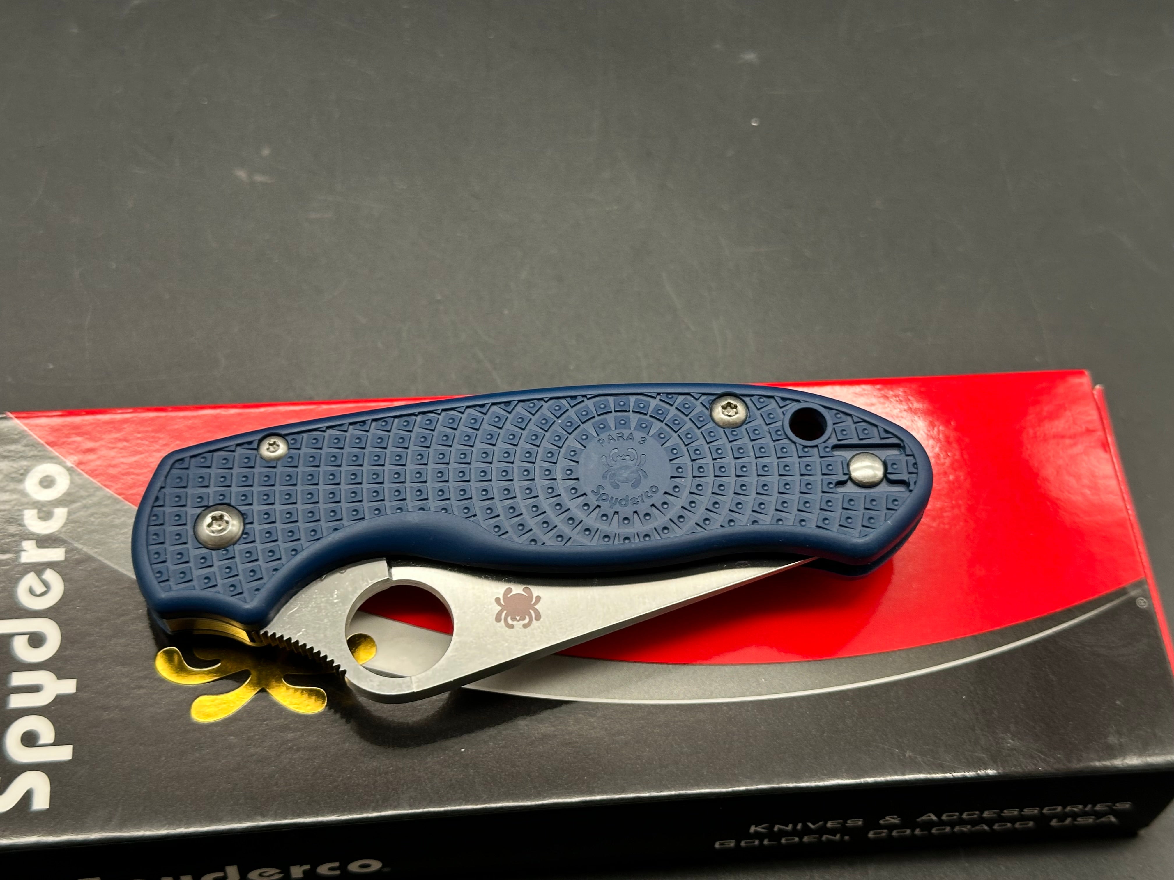 Spyderco Para 3 Lightweight Folding Knife - 2.93