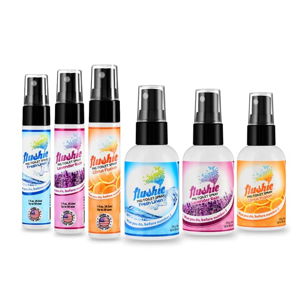 Best Travel Toilet Spray - Cruise Essentials Odor Eliminator for Poop & Bathroom Smells | Portable Toilet Deodorizer for Road Trips, Camping & Airplane Travel