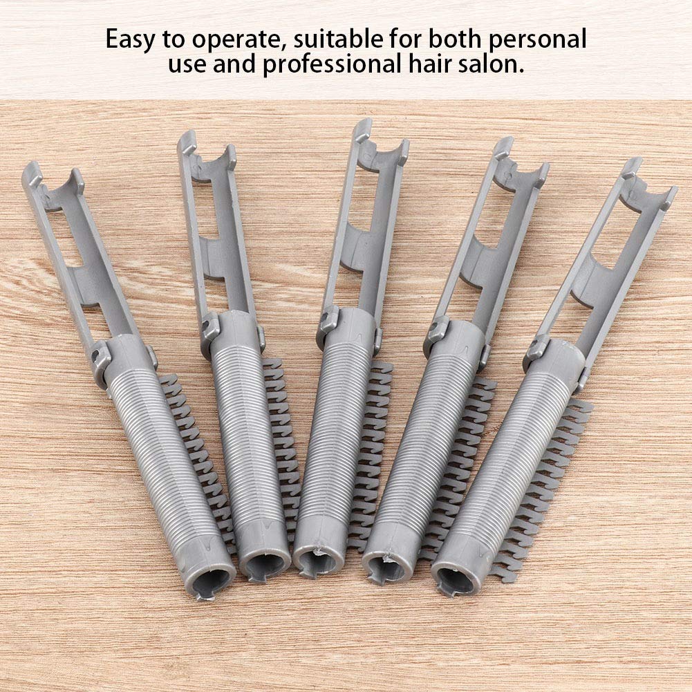 25pcs Hair Perm Rods Set - Gray Air Bang Styling Bars & Morgan Perm Curling Tools for Salon-Quality Waves at Home | Perfect for DIY Hairstyling, Salon Treatments & Special Occasion Looks