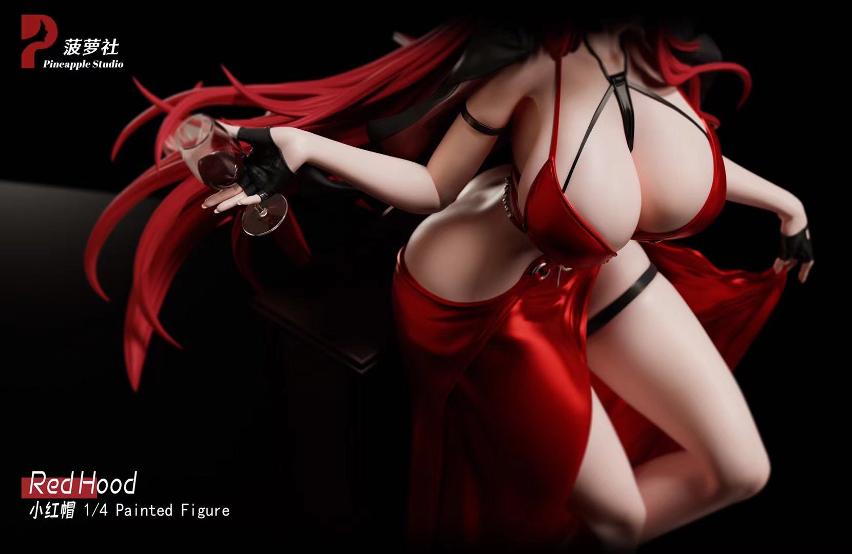 Pineapple Studio Goddess of Victory Nikke Red Hood Action Figure - Collectible Anime Statue for Fans & Decor | Perfect for Gaming Rooms, Anime Collections, and Gift Giving