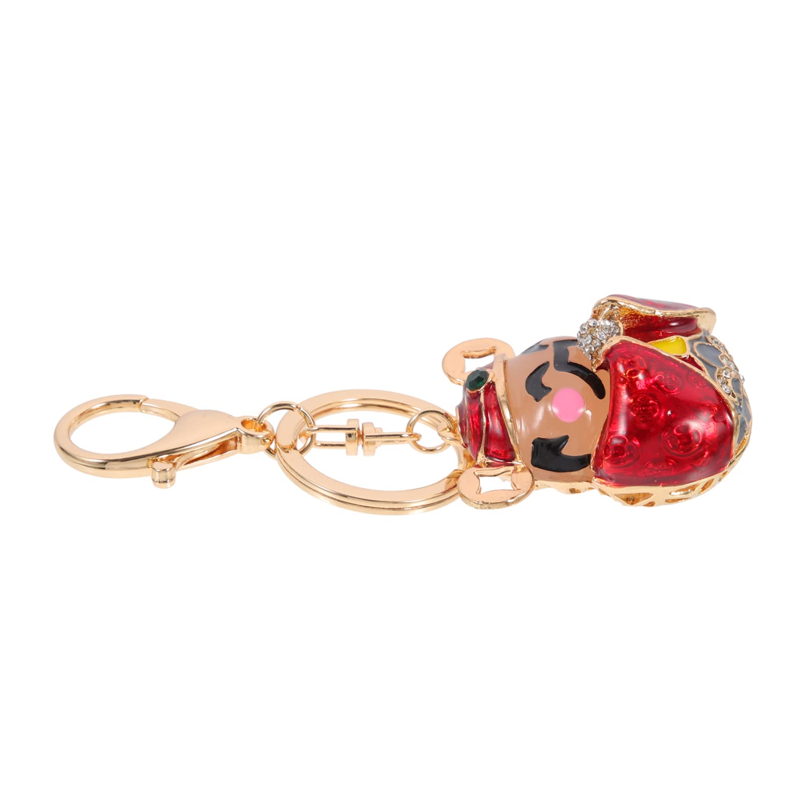GALPADA Lucky God of Wealth Keychain - Fortune Key Holder for Backpacks, Bags & Keyrings - Cute Key Pendant for Good Luck & Prosperity | Perfect Gift for Friends, Family & Office Decor