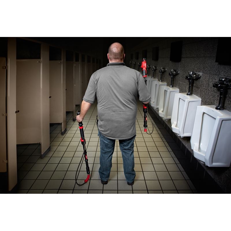 21 M12 12V Lithium-Ion Cordless Toilet Auger Kit - 6ft TRAPSNAKE Drain Cleaner for Clog Removal | Perfect for Home Plumbing, RV & Commercial Use