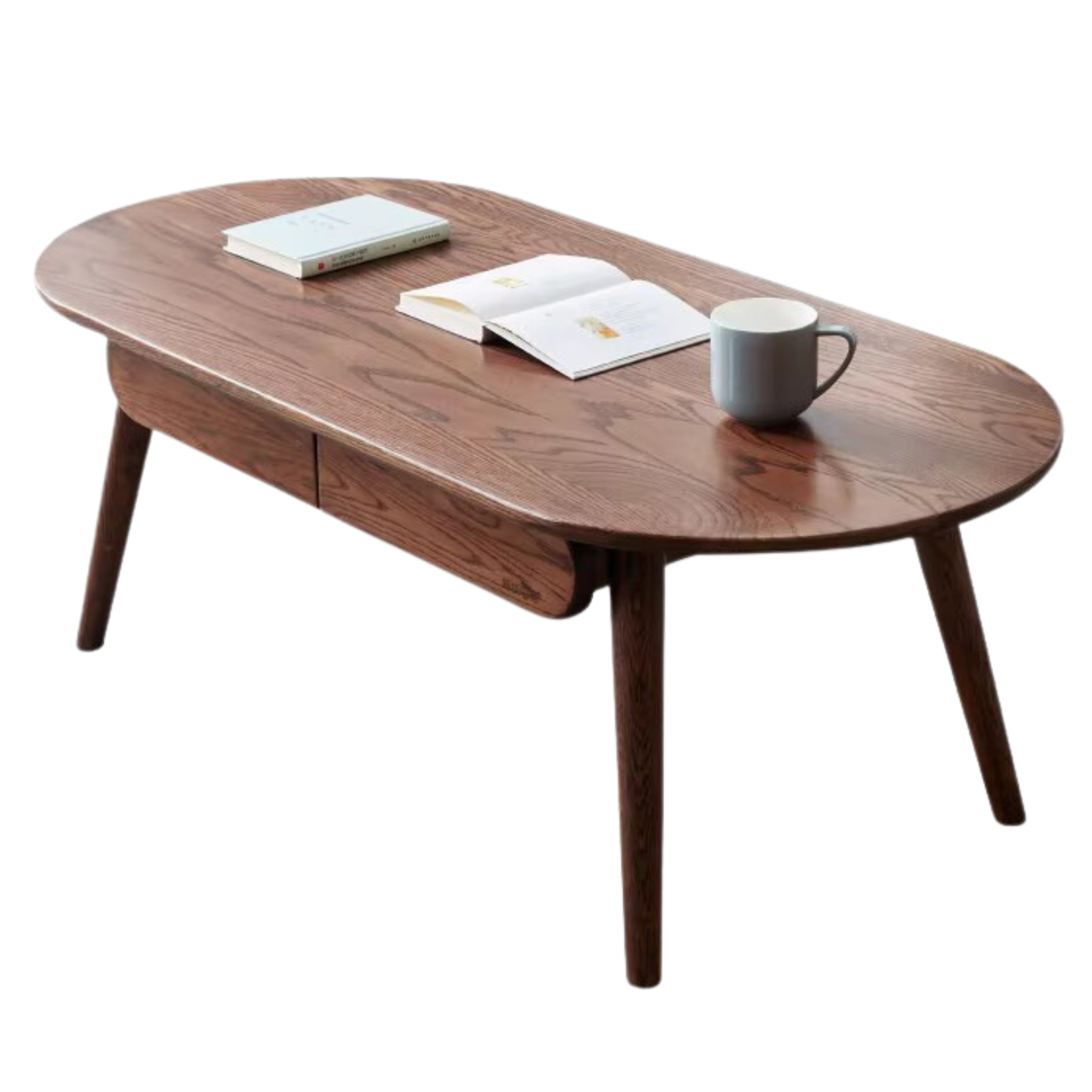 47.2x22.1x16.5 inch / 120x56x42сm / Walnut coflor / double coffee table / delivery 5-6 weeks