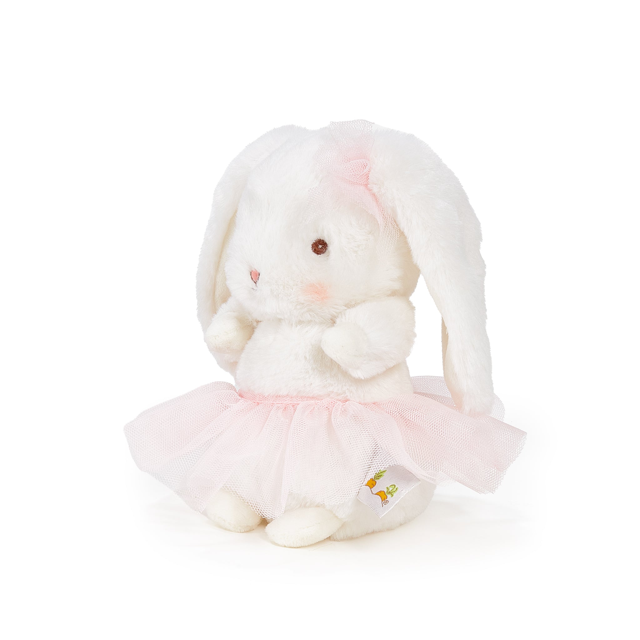Cricket Island Blossom Bunny Plush Toy - Soft Stuffed Animal for Kids & Collectors - Perfect for Gifts, Nursery Decor, and Cuddling