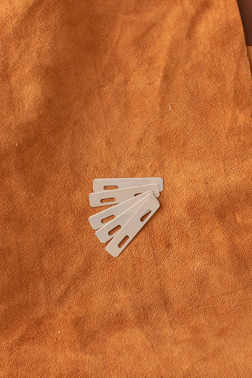 Premium Replacement Blades (Skiver) for Leather Crafting - High-Quality Cutting Tools for DIY Projects, Upholstery & Leatherworking - Perfect for Knives, Scrapers & Craft Tools