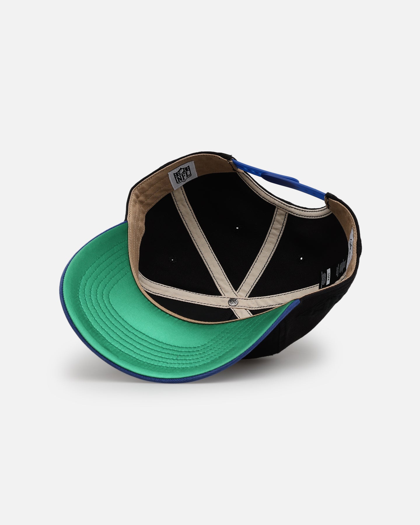 47 Brand New England Patriots 'NFL Trophy Case' Premium Hitch Snapback Cap - Black/Blue Adjustable Hat for Football Fans, Game Day Outfits & Sports Collectibles