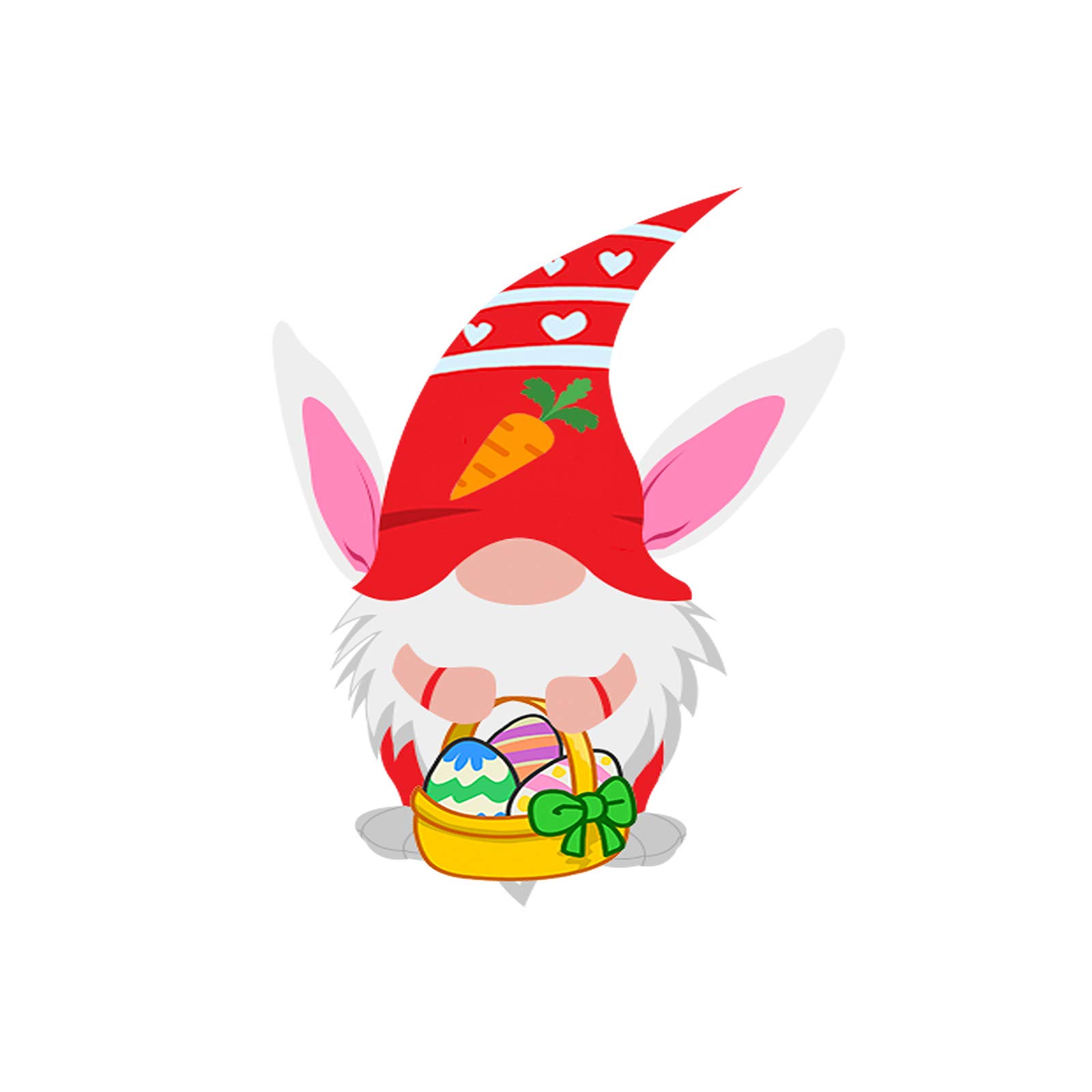 Easter Bunny Stickers - Cartoon Easter Stickers for Kids, Room Decor, Windows, Home & Store - Perfect for Easter Party Decorations, Classroom Activities, and Holiday DIY Projects