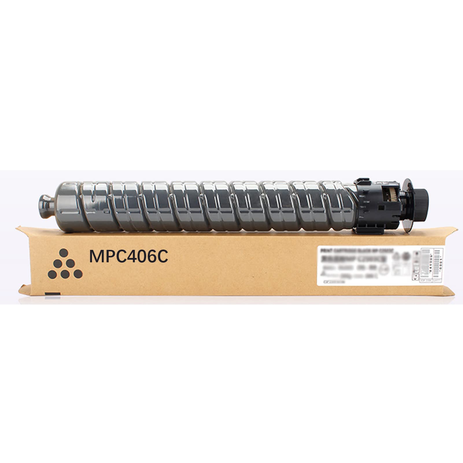 HKFJ Compatible MPC406C Black Toner Cartridge for Ricoh MP C306/MP C307/GSA/MP C307G/MP C406/MP C407 Printers - High Yield Replacement for Office & Home Printing