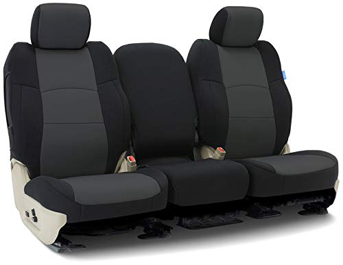 Premium Coverking CSC2A2MA9456 Custom Fit Car Seat Covers - 2 Pack Set for Front Seats | Durable Neoprene Material for Cars, Trucks & SUVs | Perfect for Road Trips, Commuting & Pet Protection