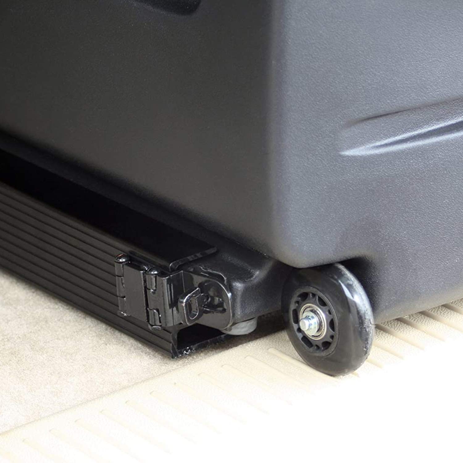 DU-HA 70104 Black Under Seat Truck Storage Organizer - Heavy Duty Slide Bracket Tote for Pickup Trucks, SUVs & Vans - Perfect for Tools, Gear & Work Equipment Organization