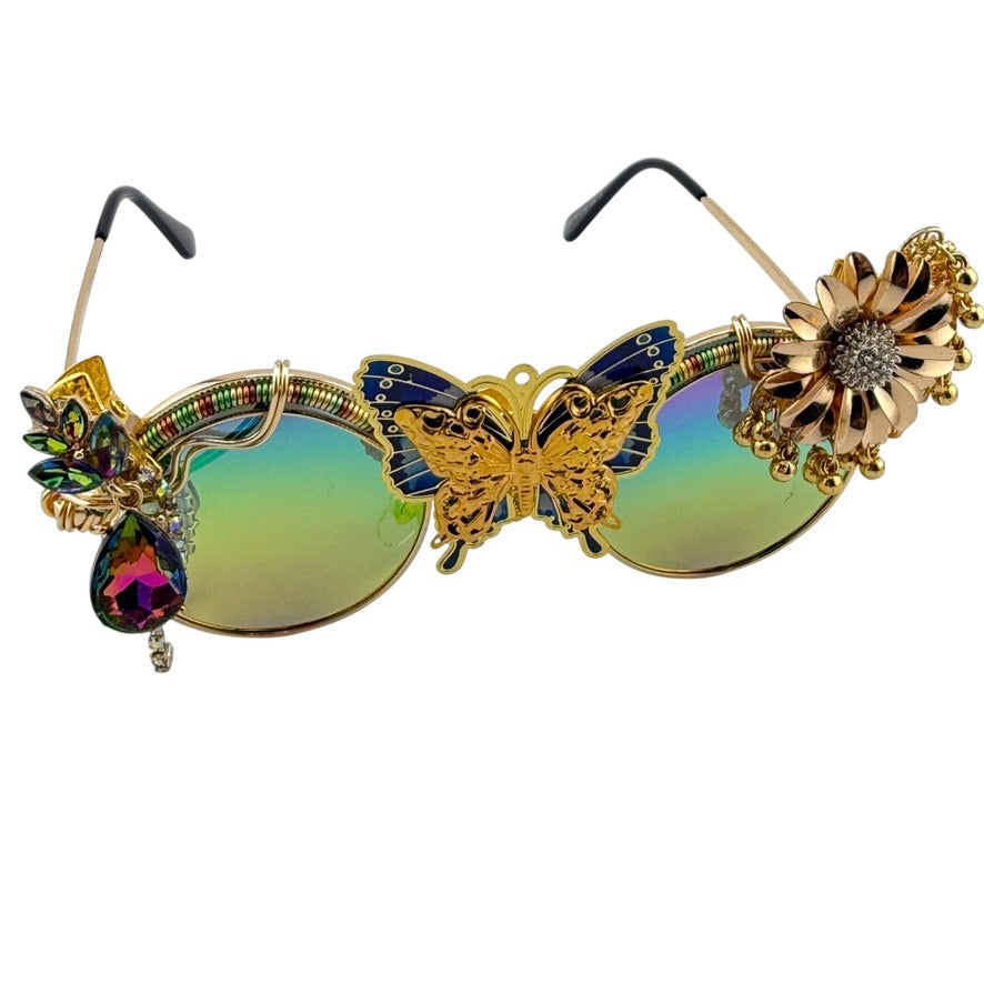 Butterfly Keepsake SpunClips™ - Elegant Hair Clips for Women & Girls - Perfect for Weddings, Parties & Everyday Wear