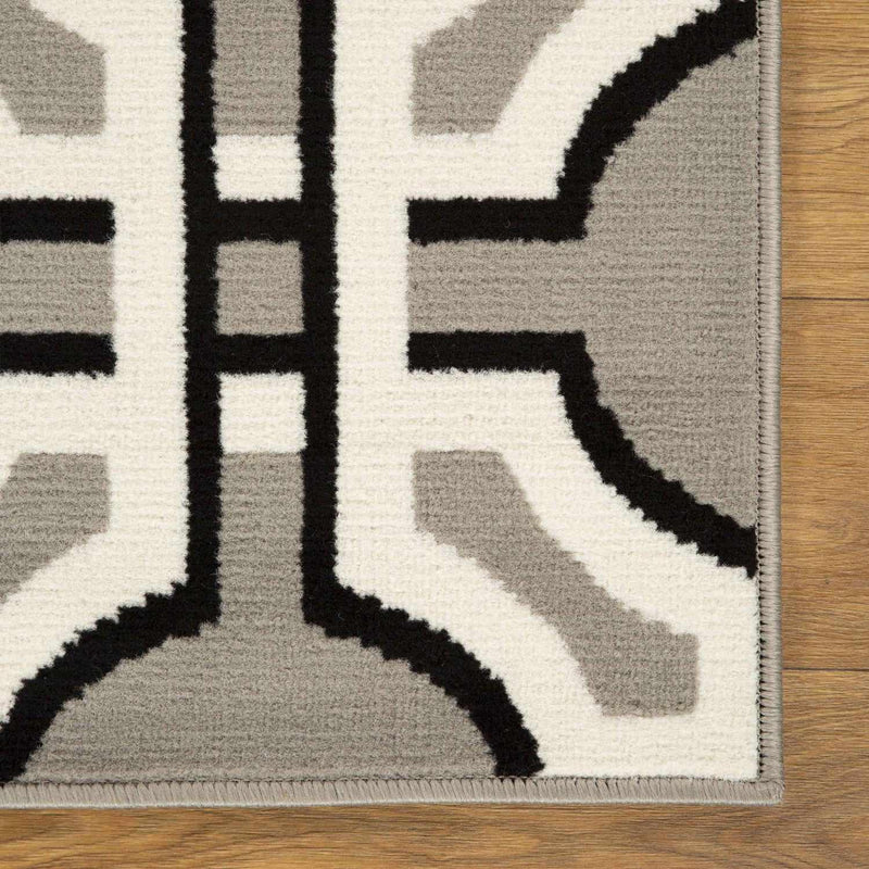 Pritchard Modern Geometric Trellis Indoor Area Rug - Non-Slip Living Room Carpet, Soft Bedroom Rug for Home Decor - Perfect for Living Spaces, Bedrooms & Offices