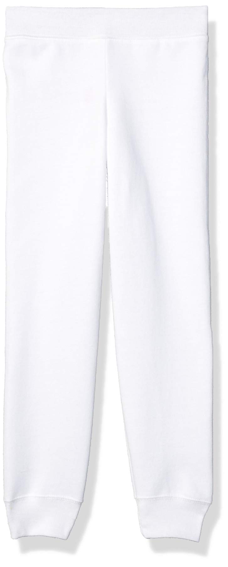 Hanes ComfortSoft EcoSmart Jogger Sweatpants for Men - Soft & Breathable Cotton Blend Sweatpants with Elastic Waistband (White, Size L) - Perfect for Lounge Wear, Gym, Running & Casual Outfits