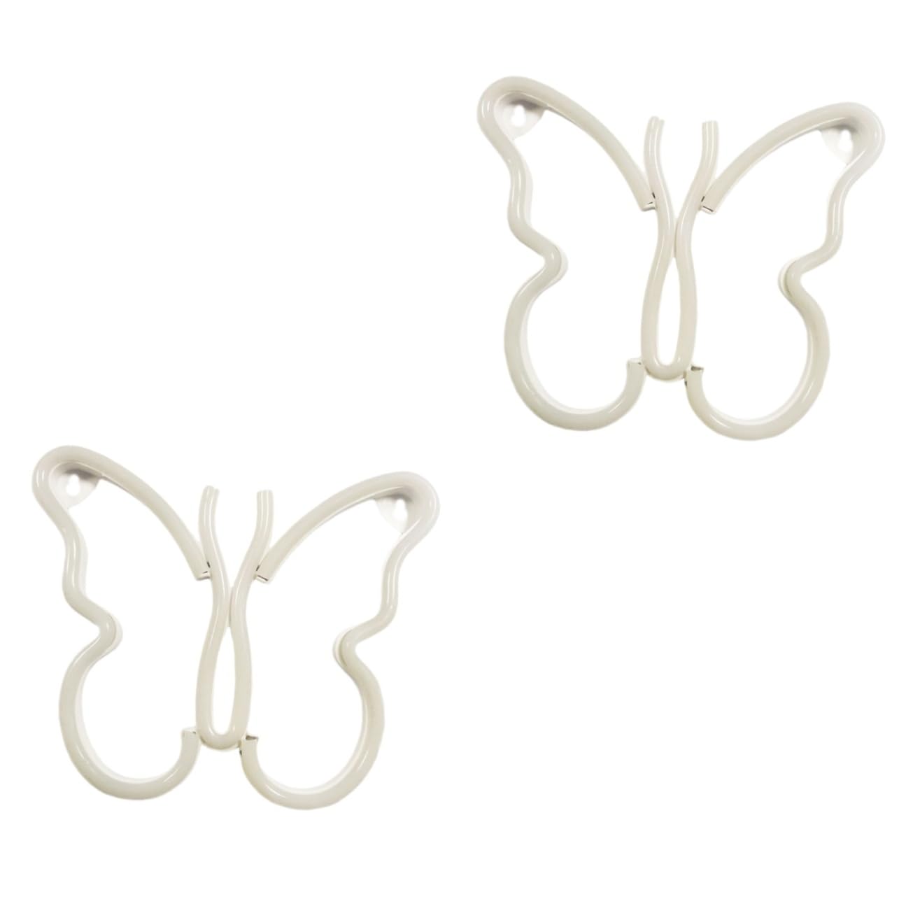 UPKOCH 2-Pack Butterfly LED Neon Wall Lights - Indoor Bedside Lamps, Cartoon Night Light for Kids Room, Nursery, Dorm Decor - Energy Efficient & Eye-Catching Home Lighting