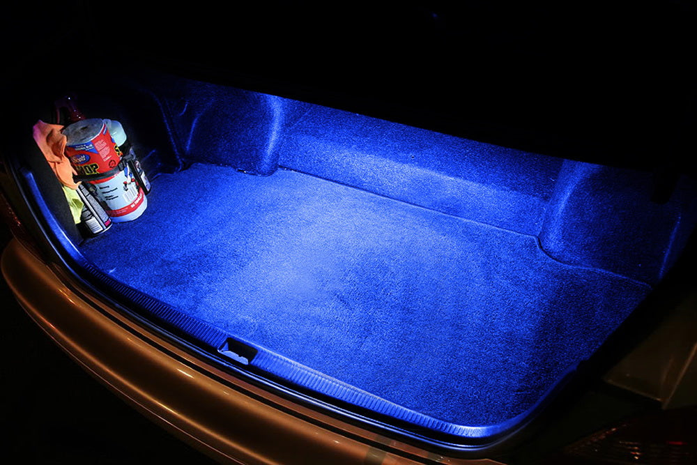 18 SMD Super Bright Blue LED Trunk Cargo Light Assembly for Honda Acura - Perfect for Nighttime Visibility & Car Interior Lighting