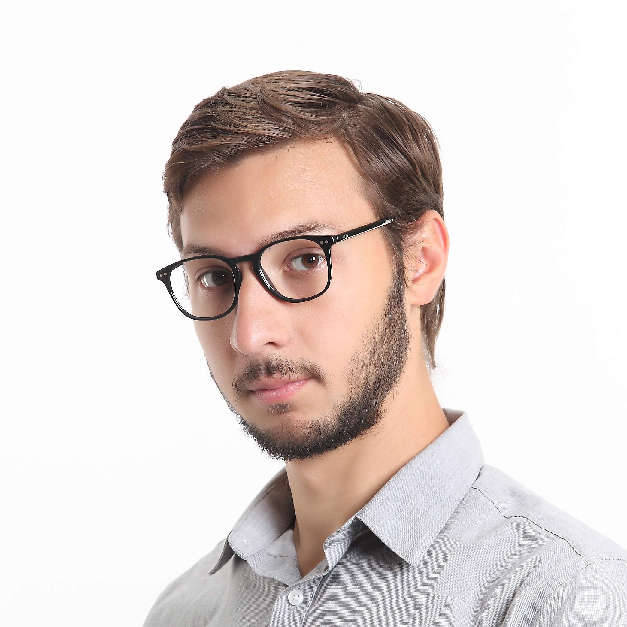 Blue Light Blocking Glasses for Women & Men - Anti Eyestrain Computer Glasses, Gaming & Reading Glasses with Anti Glare - Perfect for Office Work, Screen Time & Night Driving