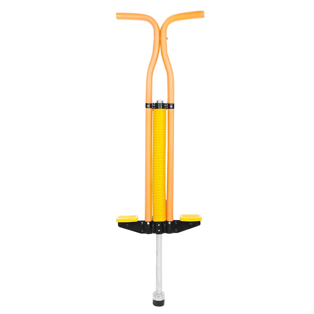 LYJL Orange Pogo Stick - Kids Jumping Stick for Outdoor Exercise & Fun | Perfect Birthday Gift for Active Children | Great for Backyard Play, Park Adventures & Fitness Training