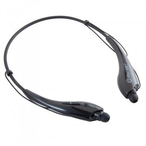 Wireless Bluetooth 4.0 NFC Sports Headphones with Stereo Sound - Black | Perfect for Running, Gym Workouts & Outdoor Activities