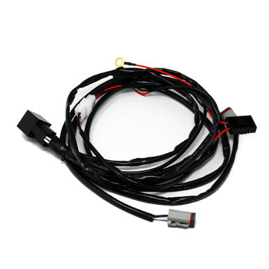 Baja Designs LP9 Sport Series LED Off-Road Light Bar - 2 Light Splitter with Max Wiring Harness for Trucks, Jeeps & UTVs - Perfect for Off-Roading, Night Driving & Adventure Racing