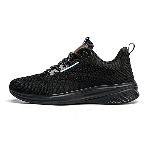 Eliogn Men's Running Shoes - Breathable Knit Mesh Lightweight Sneakers for Walking, Tennis & Casual Wear | Comfortable Fashion Athletic Shoes for Daily Workouts & Outdoor Activities