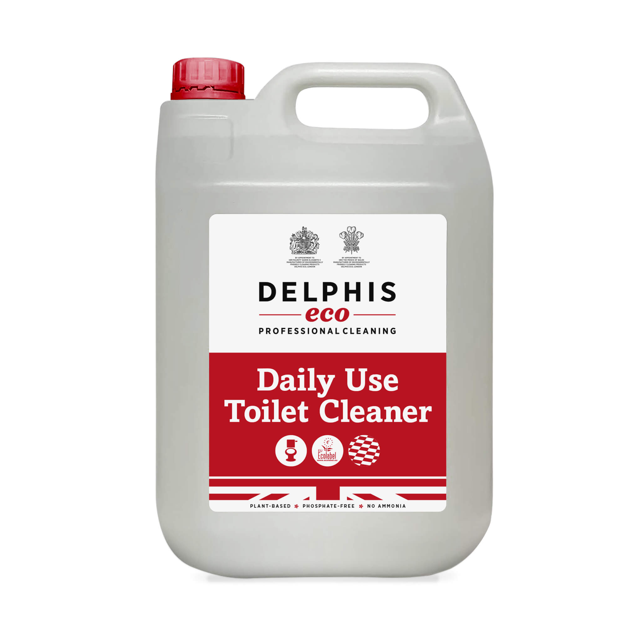 Commercial Toilet Cleaner 5L (RTU) - Heavy-Duty Bathroom Disinfectant for Daily Use | Ideal for Restaurants, Hotels & Office Restrooms