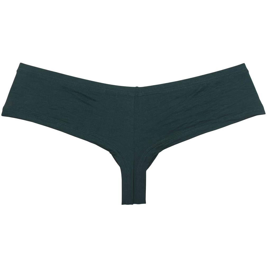 OROCOJUCO Men's Modal Cheeky Shorts - Brazilian Bikini Underwear with Bulge Pouch - Soft Breathable Boxer Briefs for Comfort & Support - Perfect for Gym, Sleep & Everyday Wear