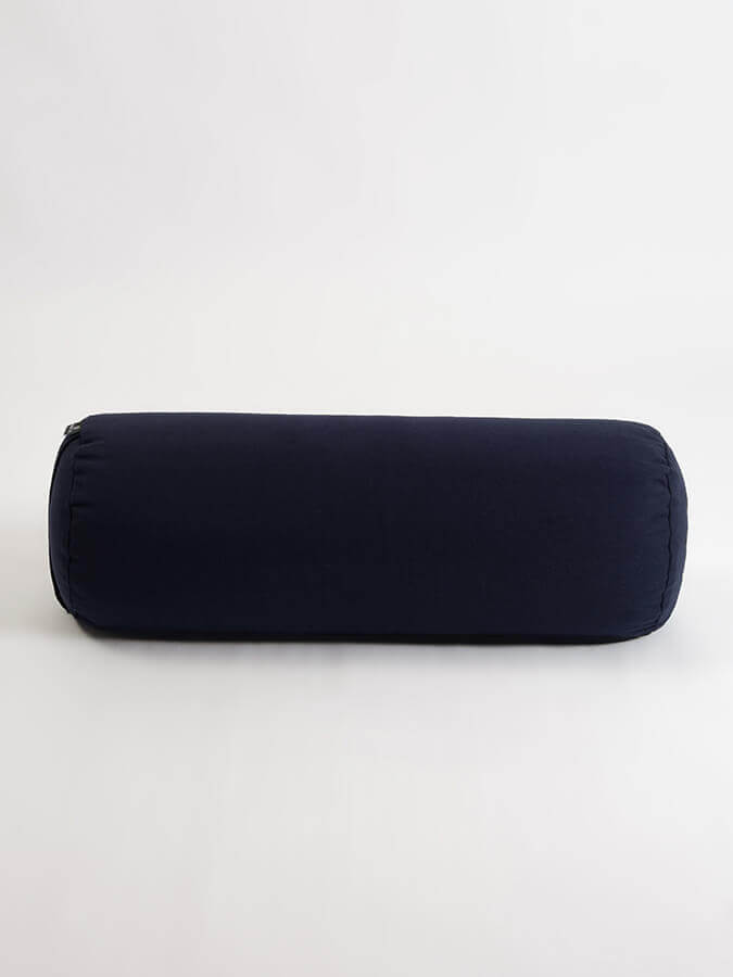 Organic Cotton Buckwheat Meditation Bolster Cushion for Yoga & Zen Relaxation - Perfect for Yoga Studios, Home Meditation & Stress Relief