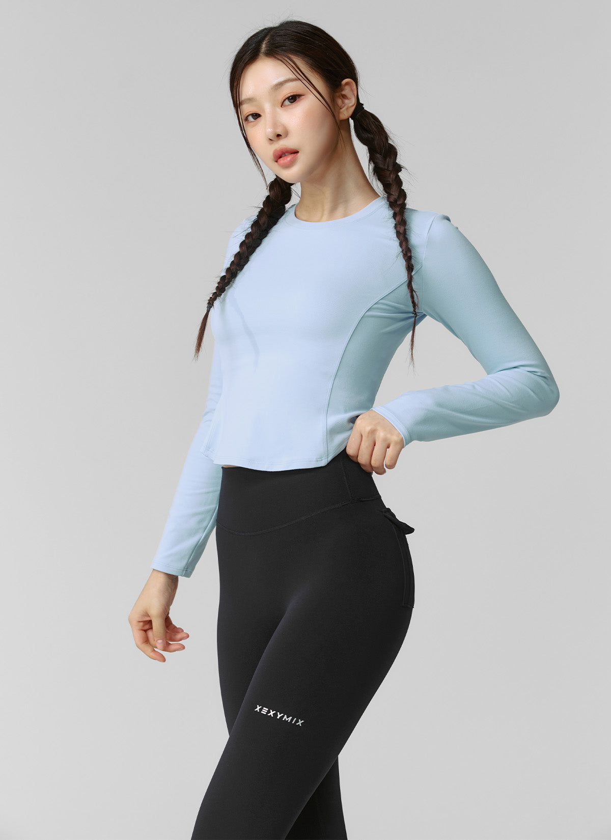 Black Label 360N High Waist Pocket Leggings for Women - Yoga, Running & Workout - Comfortable Stretchy Athletic Tights with Side Pockets for Phones & Essentials