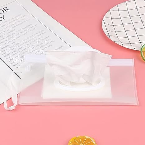 Portable Baby Wipe Travel Case - Refillable Moist Wipes Holder for Diaper Bags & On-the-Go | Keeps Wipes Fresh & Moist | Perfect for Travel, Stroller, Car & Diaper Changing