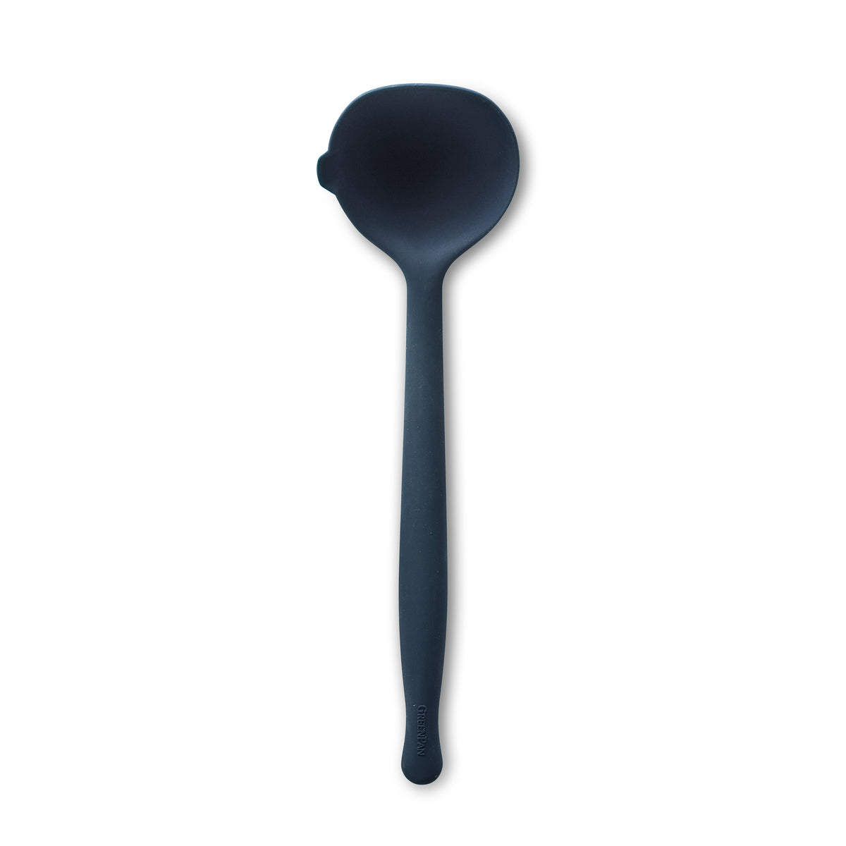 Premium Silicone Cooking Ladle - Heat-Resistant & Non-Stick Kitchen Utensil for Soup, Sauce & Batter - Oxford Blue - Perfect for Cooking, Baking & Serving Dishes
