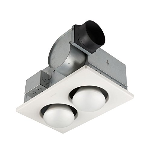 70 CFM Bathroom Exhaust Fan with 4.5A - Quiet Ventilation for Bathrooms, Showers & Laundry Rooms - Moisture & Odor Removal Solution