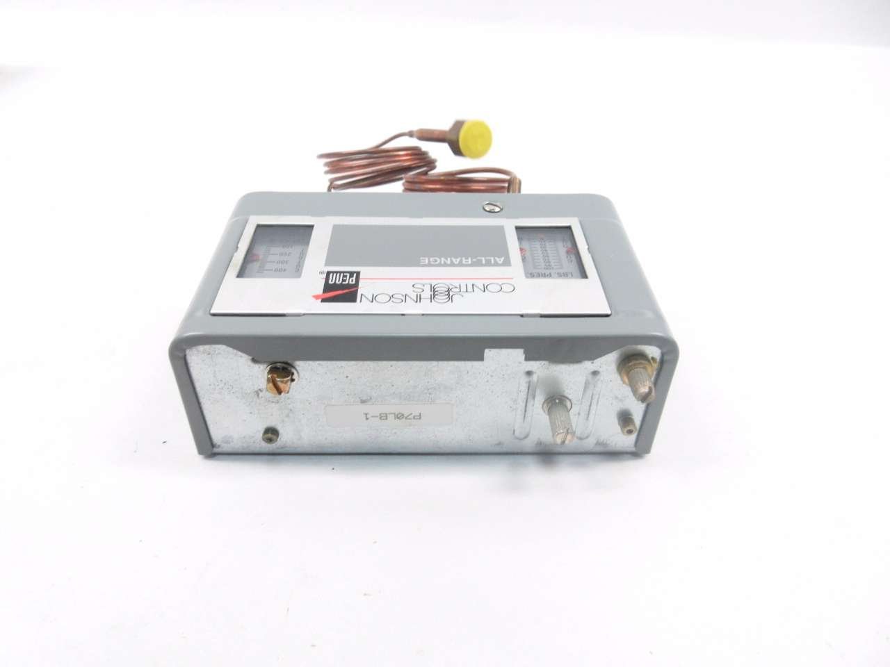 Johnson Controls P70LB-1C Penn Dual Pressure Controller - HVAC System Replacement Part - Perfect for Commercial Building Temperature Regulation