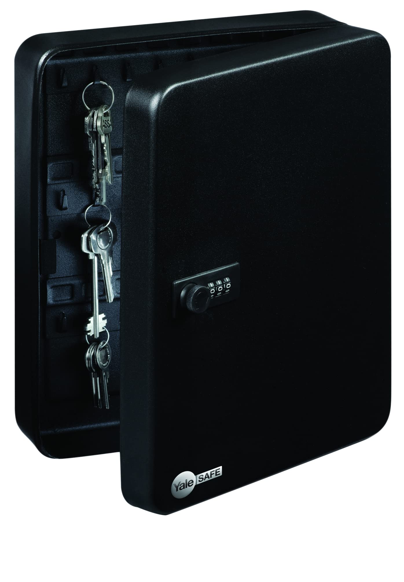 Yale YKB/200/CB2 Key Safe Combination Lock - Secure Storage for 20 Keys - Heavy Duty Weatherproof Outdoor Key Box - Ideal for Home, Office, Vacation Rental & Real Estate Use