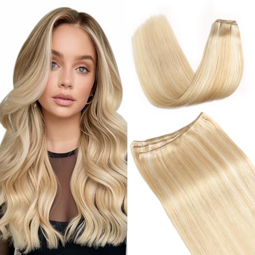 C-#27p60 Caramel Blonde mixed Blonde