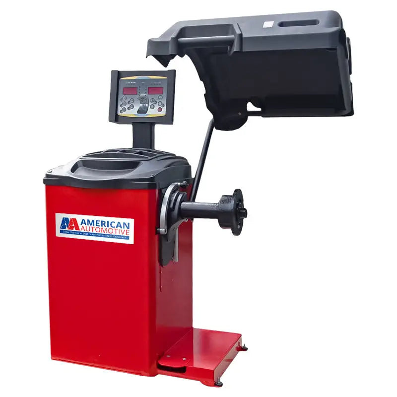 AA TB 66 Laser Tire Wheel Balancer - Professional Wheel Balancing Machine for Cars & Trucks Up to 44 Inches - Perfect for Auto Shops, Tire Stores & DIY Garage Use