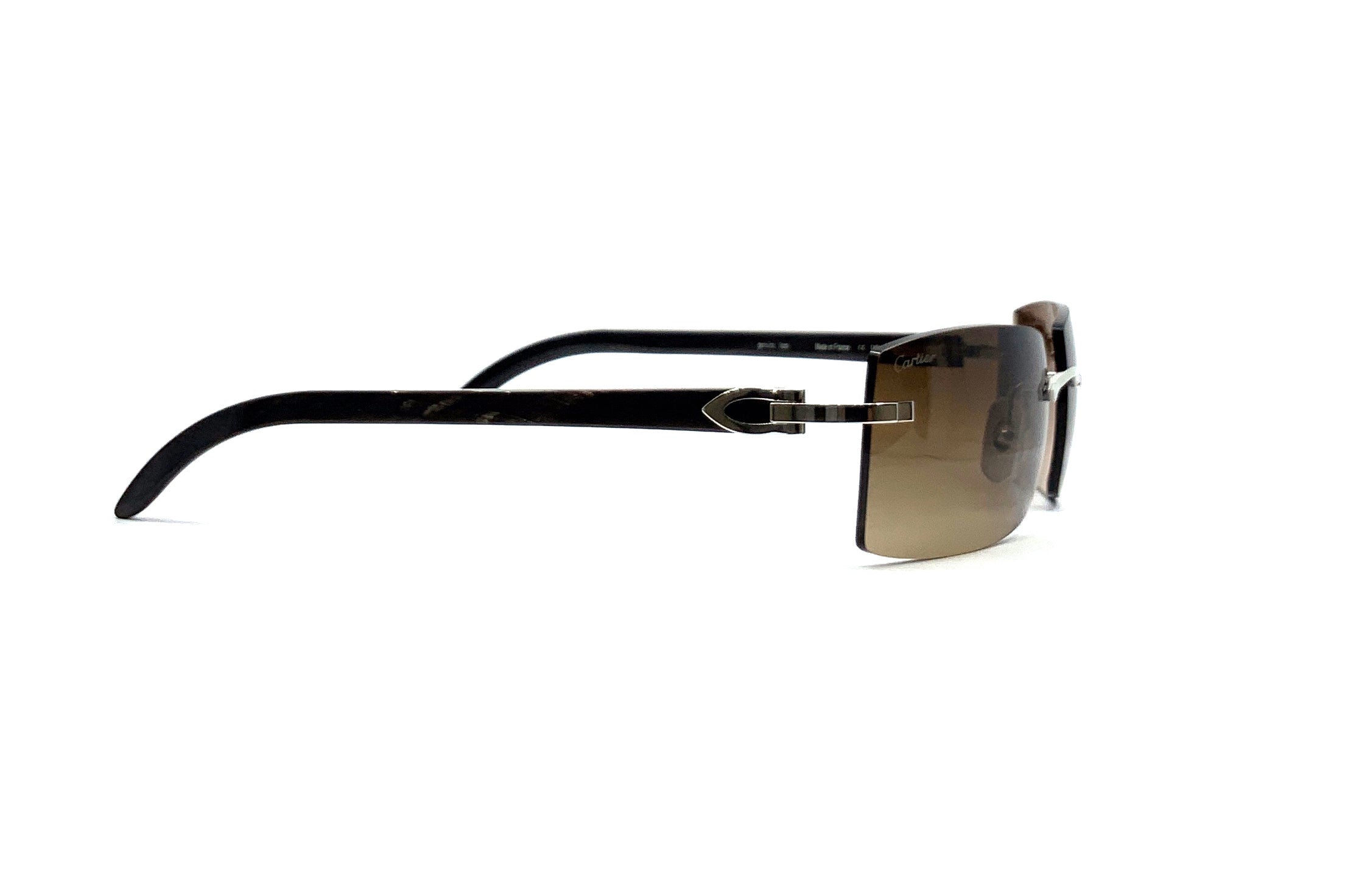 Cartier C Décor CT0024RS Buffalo Horn Sunglasses - Luxury Designer Shades for Men & Women - Perfect for Outdoor Activities, Travel & Fashion Accessories
