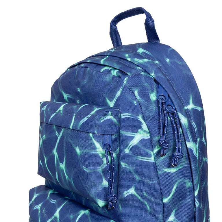 Eastpak Padded Double Backpack - Lightweight Laptop & School Backpack for Men & Women, Durable Water-Resistant Travel Bag (Liquid Navy) - Perfect for College, Work, Commuting & Outdoor Adventures