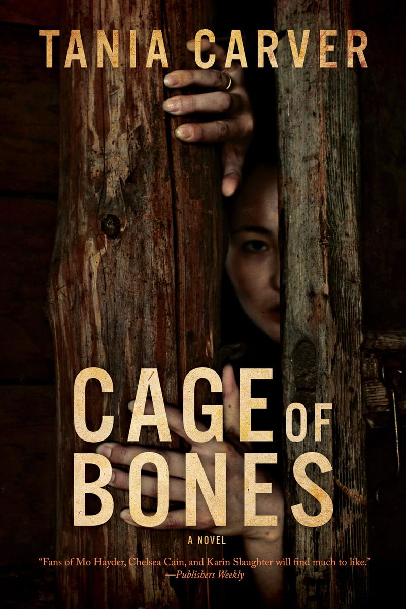 Cage of Bones - Gothic Home Decor, Halloween Skeleton Cage, Dark Fantasy Room Accessories for Spooky Themed Parties & Haunted House Decorations